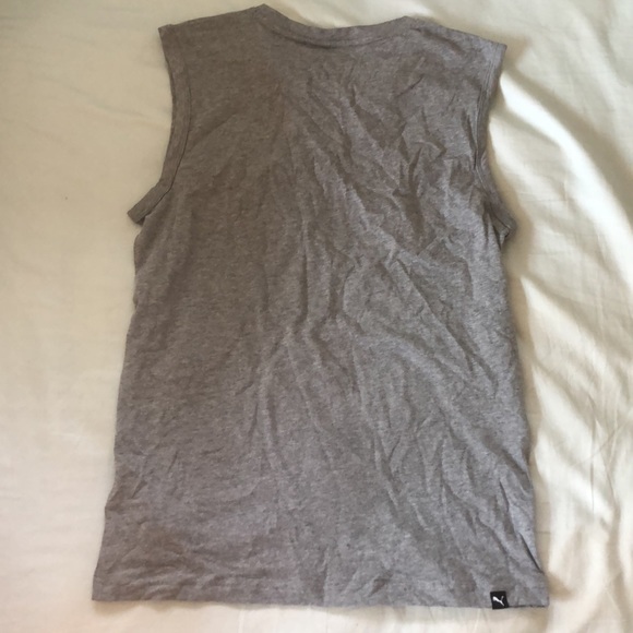 PUMA mens gray tank - Picture 3 of 3